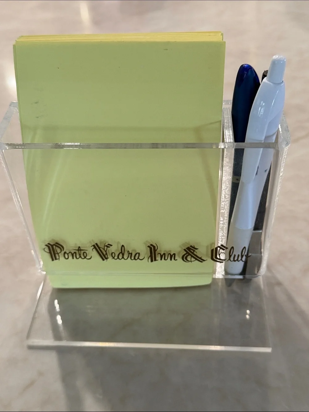 Ponte Vedra Inn and Club Memo Pad and Pen Holder